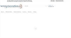 Desktop Screenshot of newgeneration-sr.com